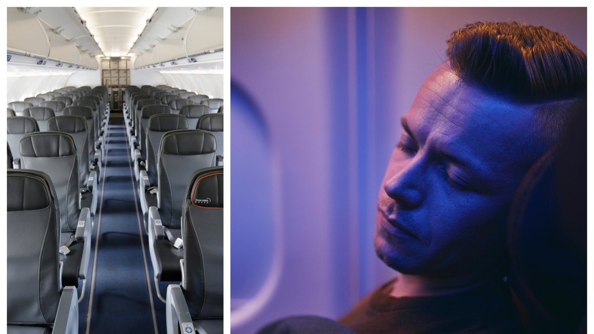 Hur ska man tänka, och var ska man sitta för att sova gott på flygplanet?